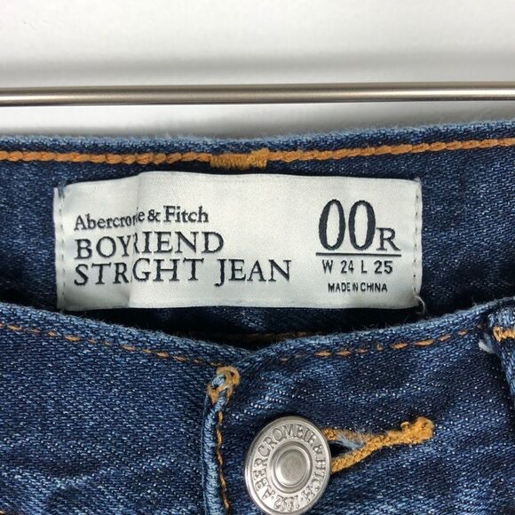 Abercrombie & Fitch Boyfriend Straight jean, 00R - Picture 4 of 8